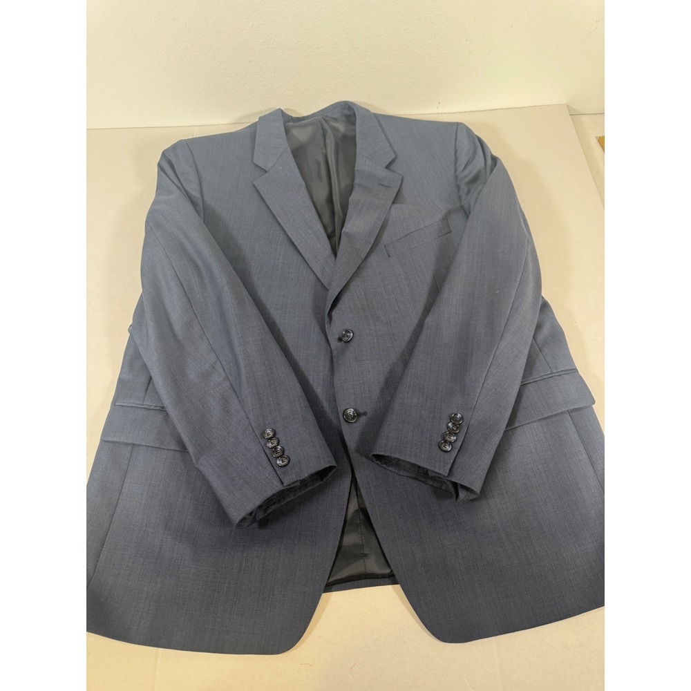 Jones New York Mens Navy Blue Wool Suit Jacket Pants Set - Picture 5 of 16